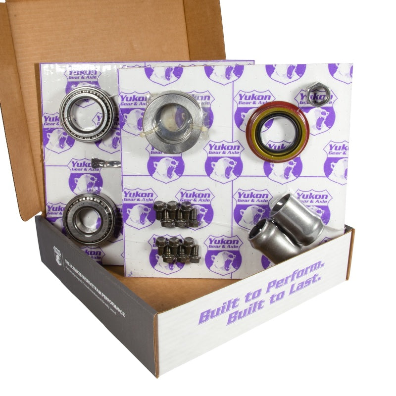 Yukon Gear 8.875in GM 12T 4.11 Rear Ring & Pinion Install Kit Axle Bearings and Seals