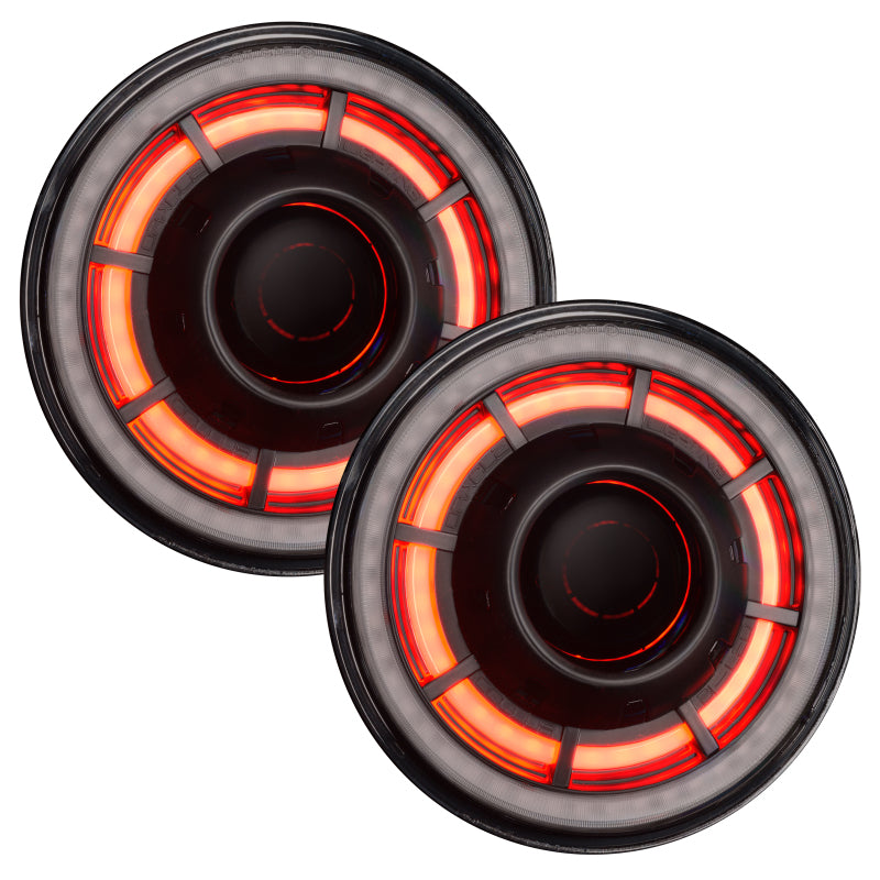 Oracle Oculus 7in ColorSHIFT Bi-LED Projector Headlights for Jeep Wrangler JK
