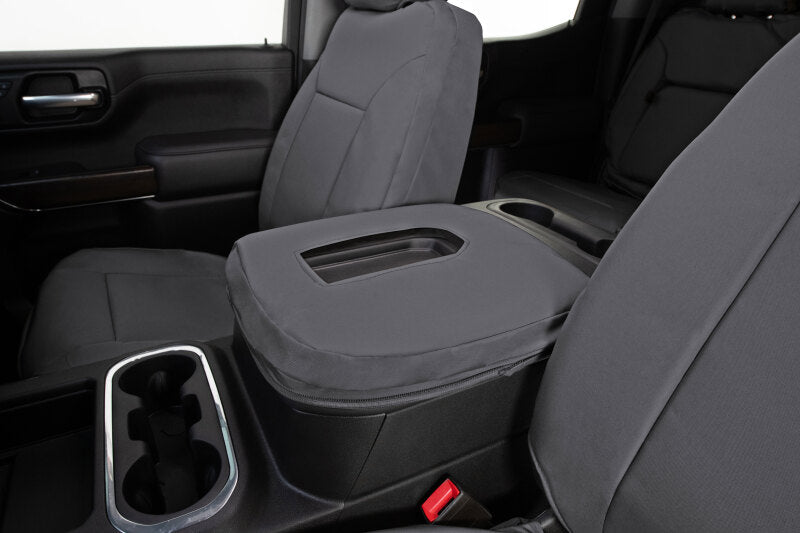 Covercraft 21-24 Dodge Durango Endura PrecisionFit Custom Front Row Seat Covers - Silver/Silver