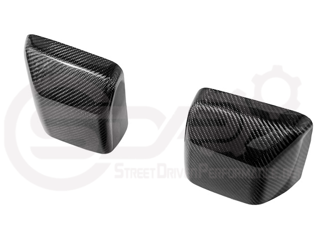 2018-UP JEEP WRANGLER GLADIATOR CARBON FIBER MIRROR CAP COVERS PAIR