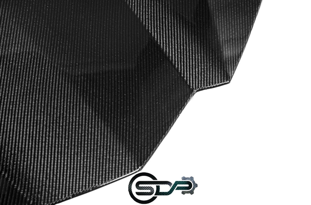 2020+ Corvette C8 | GT3 R Style CARBON FIBER Vented Front Hood