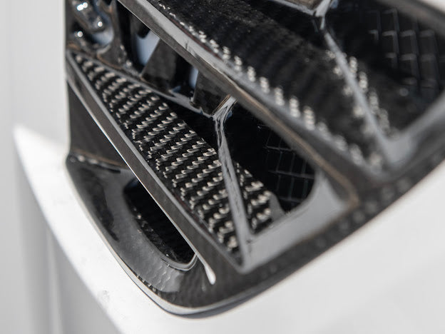 2009-2014 Ford F-150 Raptor SVT | SDP Package Carbon Fiber Side Fender Vents Trim Replacement (Pair)