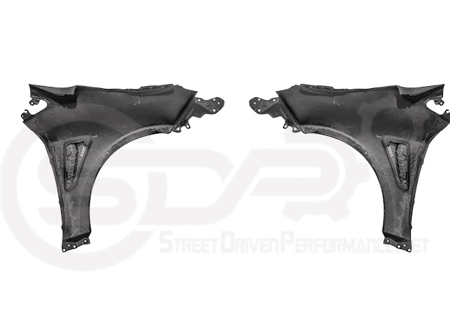 2023-UP GR COROLLA | FACTORY STYLE CARBON FIBER FRONT SIDE FENDERS WITH VENTS (PAIR)