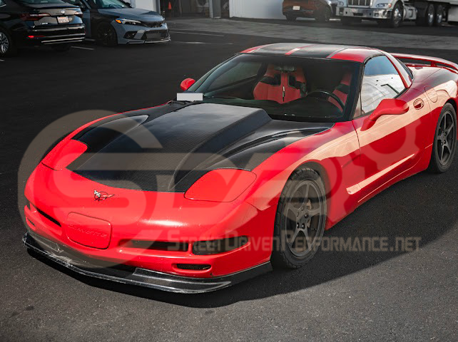 1997-2004 CHEVROLET CORVETTE C5 CARBON FIBER FRONT COWL HOOD