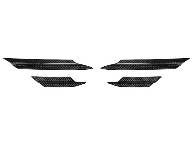 2020+ CORVETTE C8 CARBON FIBER SIDE CANARDS DIVE PLANE (PAIR)