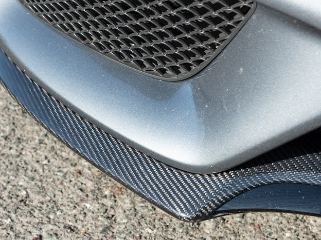 2015-2018 W205 Mercedes C-Class AMG Sport CARBON FIBER Front Bumper Lower Lip Splitter Ground Effects