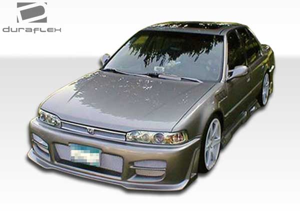 1990-1993 Honda Accord Duraflex R34 Front Bumper Cover - 1 Piece