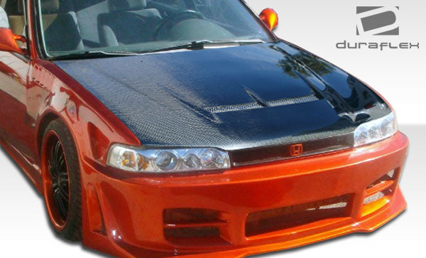 1990-1993 Honda Accord Duraflex R34 Front Bumper Cover - 1 Piece
