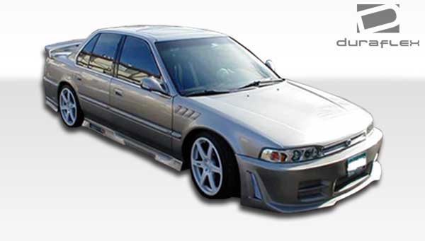 1990-1993 Honda Accord 4DR Duraflex Spyder Side Skirts Rocker Panels - 2 Piece