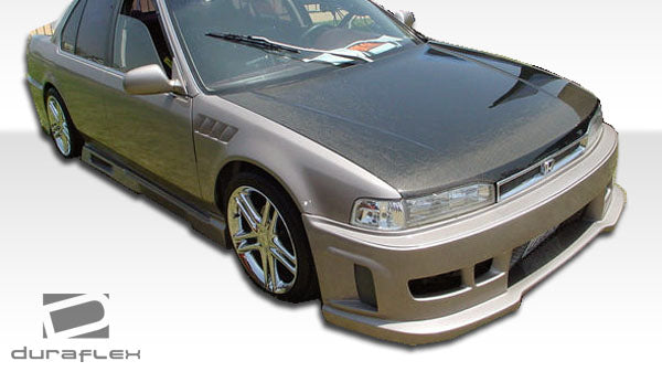 1990-1993 Honda Accord 4DR Duraflex Spyder Side Skirts Rocker Panels - 2 Piece