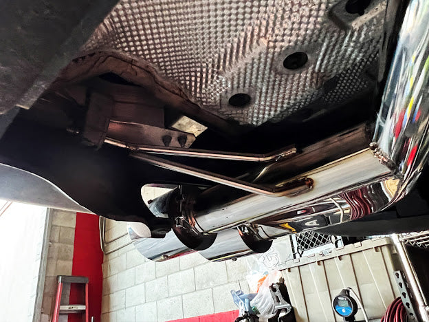 2014-2021 PORSCHE MACAN MUFFLER DELETE AXLE BACK QUAD TIPS EXHAUST