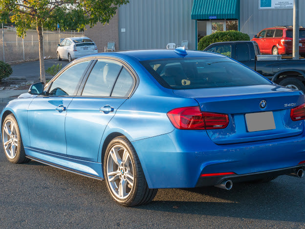 2012-2018 BMW F30 / F31 3-Series | M-Sport EXTENDED Style CARBON FIBER Side Skirts Rocker Panel Ground Effects