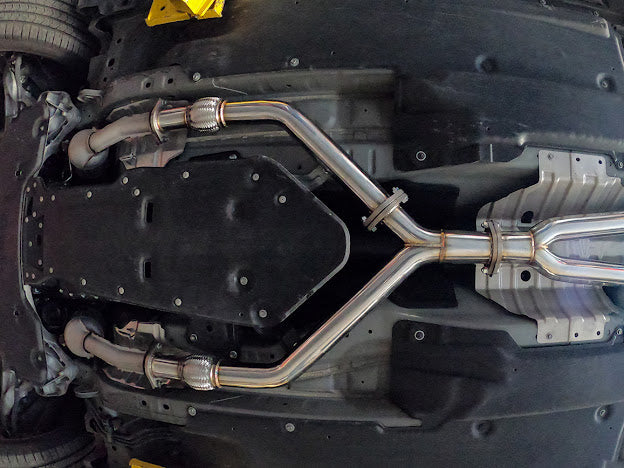 2009-PRESENT NISSAN 370Z / 2014-PRESENT INFINITI Q50 2.5" PIPING EXHAUST Y-PIPE KIT