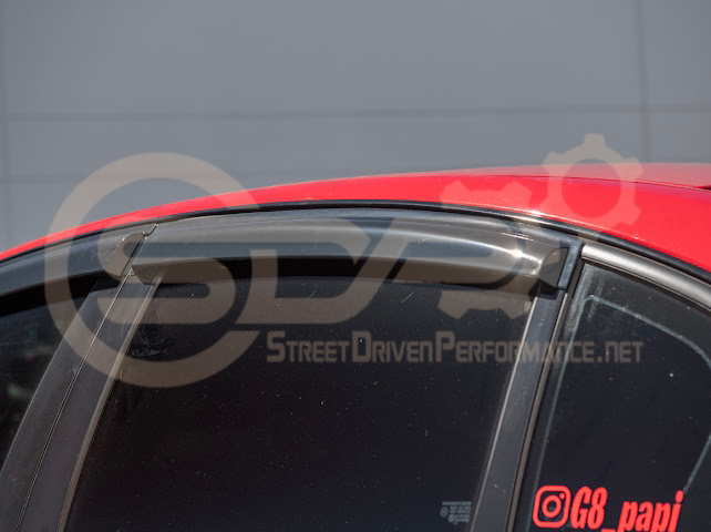 2008-2009 PONTIAC G8 WINDOW VISORS RAIN GUARDS