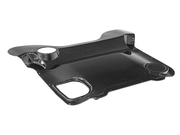 2020+ CHEVROLET CORVETTE C8 HTC | FACTORY STYLE CARBON FIBER ENGINE BAY PANEL COVER REPLACEMENT