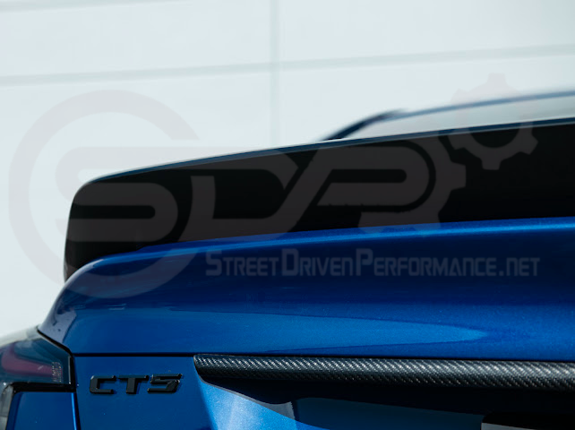 2020-Present Cadillac CT5 Sport / CT5-V / CT5-V Blackwing | Blackwing Style Rear Trunk Spoiler Wing