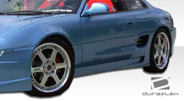 1991-1995 Toyota MR2 Duraflex Type T Side Skirts Rocker Panels - 2 Piece