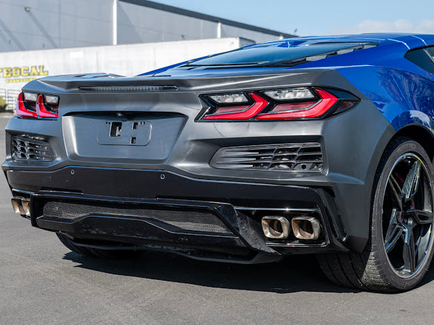 2020-PRESENT CORVETTE C8 STINGRAY & Z51 | Z06 CONVERSION REAR BUMPER & SPOILER KIT