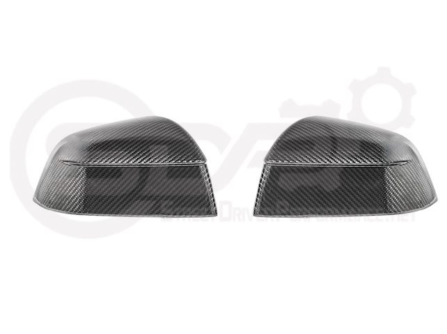 2025-Up Tesla Model Y | Carbon Fiber Tape On Side Mirror Cap Covers Pair