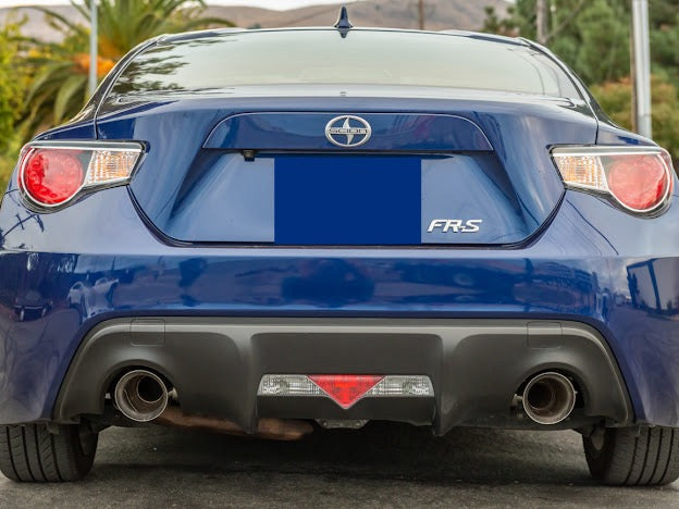 2013-2021 SCION FRS, SUBARU BRZ, TOYOTA 86 | MUFFLER DELETE AXLE BACK DUAL EXHAUST (CHROME TIPS OR BURNT BLUE TIPS)