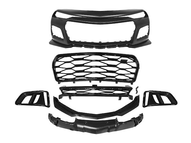 2016-2018 6th Gen Camaro - 6TH GEN CAMARO ZL1 CONVERSION FRONT BUMPER KIT
