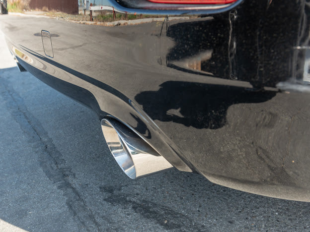 2014-PRESENT INFINITI Q50 MUFFLER DELETE AXLE BACK DUAL TIPS EXHAUST