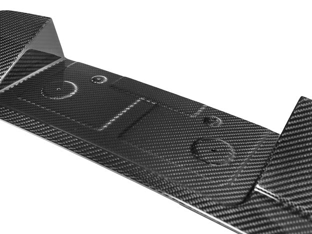 2024-UP MUSTANG S650 | CARBON FIBER LICENSE PLATE FRAME BACKING