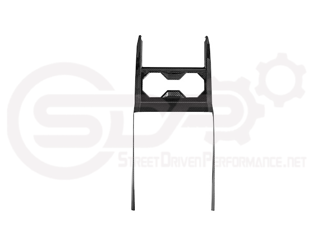 2024-Up Tesla Cybertruck | Interior DRY Carbon Fiber Center Cup Holder Trim Cover