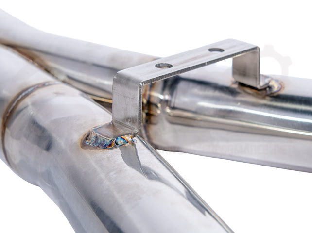 1997-2004 Chevrolet Corvette C5 | T-304 Stainless Steel 2.5" X Mid Pipe Exhaust