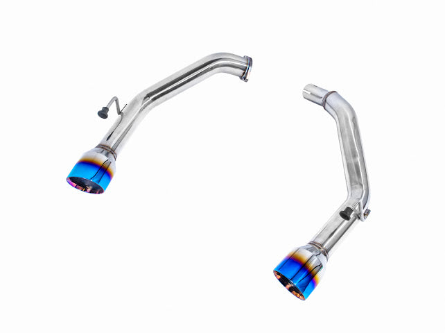 2022+ HONDA CIVC 1.5T & 2023+ ACURA INTEGRA 1.5T | MUFFLER DELETE AXLE BACK EXHAUST KIT (CHROME TIPS OR BURNT BLUE TIPS)