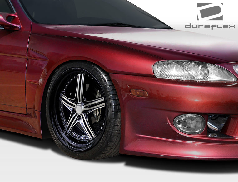 1992-2000 Lexus SC Series SC300 SC400 Duraflex V-Speed Wide Body Kit - 8 Piece