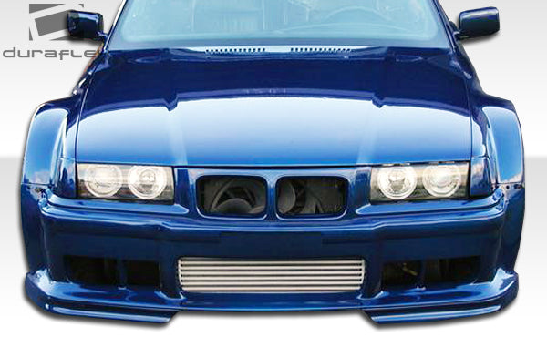 1992-1998 BMW 3 Series M3 E36 2DR Duraflex GT500 Wide Body Front Bumper Cover - 1 Piece