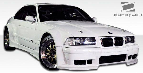 1992-1998 BMW 3 Series E36 2DR Duraflex GT500 Wide Body Rear Fender Flares - 2 Piece