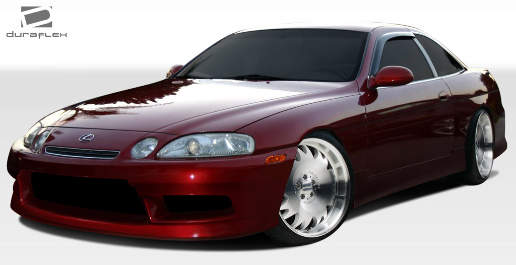 1992-2000 Lexus SC Series SC300 SC400 Duraflex O-Design Front Bumper Cover - 1 Piece