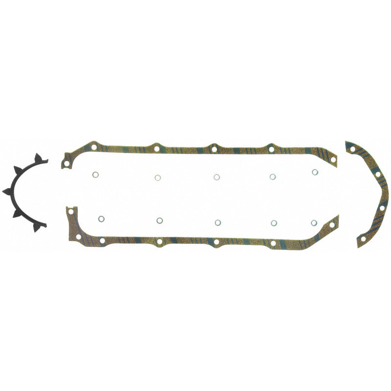 Fel-Pro Pontiac Firebird OS 30191 C-2 Engine Oil Pan Gasket Set Blue Stripe cork-rubber
