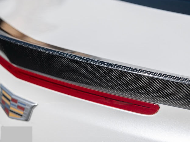 2016-2019 ATS-V COUPE  | Wickerbill Trunk Spoiler Wing Carbon Fiber