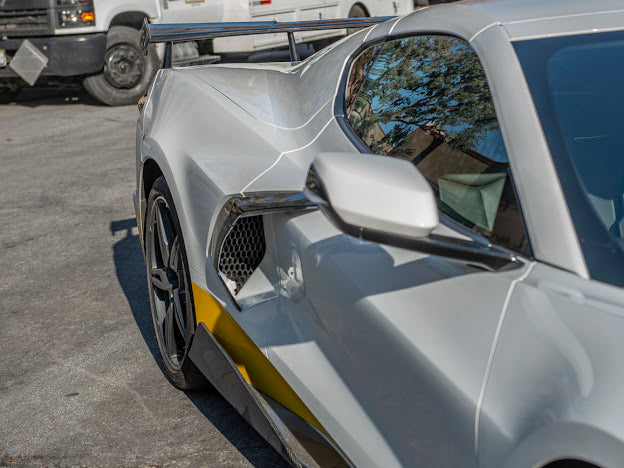 2020+ CORVETTE C8 STINGRAY & Z51 SIDE INTAKE MESH GRILLE PAIR