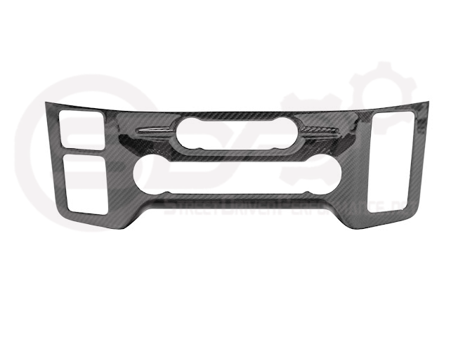 2021-UP FORD F-150 | FACTORY STYLE CARBON FIBER CENTER AC RADIO CONTROL PANEL COVER