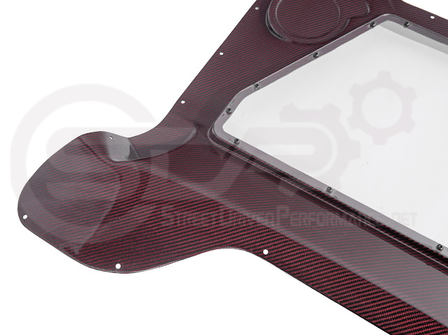 2020+ CORVETTE C8 CONVERTIBLE | HTC CARBON FIBER EXPOSED ENGINE BAY PANEL COVER REPLACEMENT