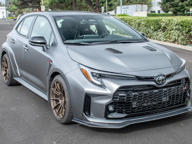 2023-UP TOYOTA GR COROLLA |GR STYLE FRONT LIP SPLITTER GROUND EFFECTS