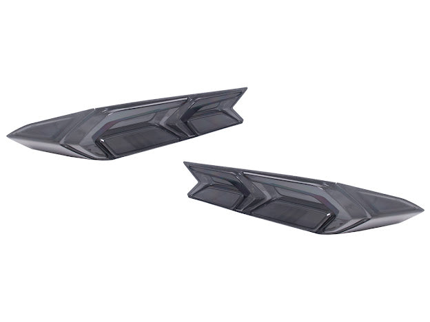 2020+ CHEVROLET CORVETTE C8 DARK TINTED REAR LIGHT COVER