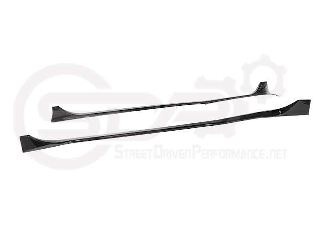 2025-UP TESLA MODEL Y | SDP TRACK STYLE SIDE SKIRTS ROCKER PANEL GROUND EFFECTS PAIR