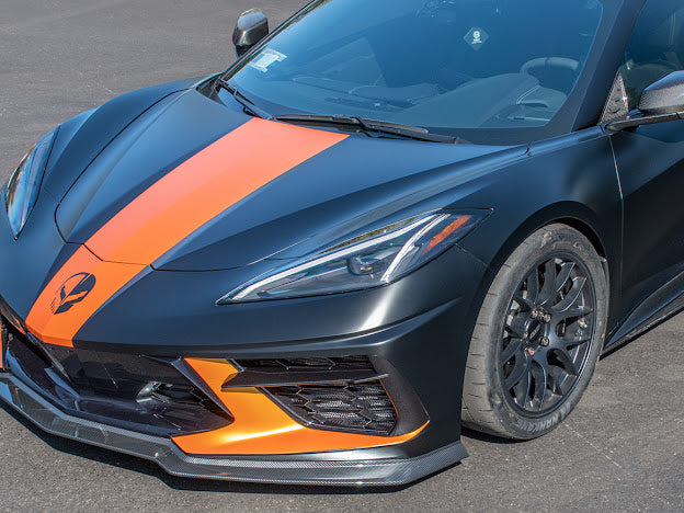 2020+ C8 Corvette - "Z51 Style" Front Splitter / Lip Rocker Panel Ground Effects
