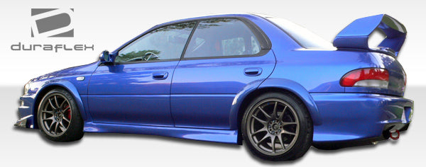 1993-2001 Subaru Impreza 4DR Duraflex S-Sport Rear Bumper Cover - 1 Piece