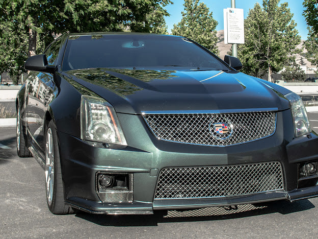 2009-15 CADILLAC CTS-V V2 |FACTORY STYLE FRONT LIP SPLITTER GROUND EFFECTS