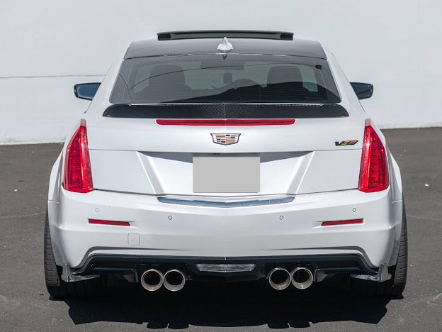 2016-2019 ATS-V COUPE  | Wickerbill Trunk Spoiler Wing Carbon Fiber