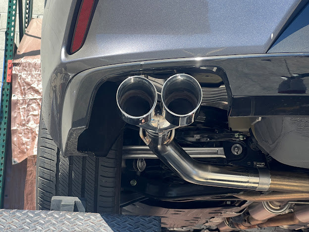 2021-PRESENT ACURA TLX MUFFLER DELETE AXLE BACK QUAD TIPS EXHAUST