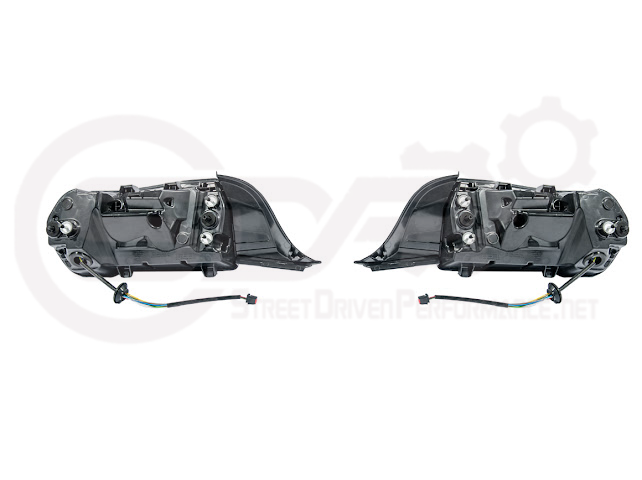 2024-Up Ford Mustang S650 | EURO Style Sequential Signal LED Clear Lenses Rear Taillights Pair