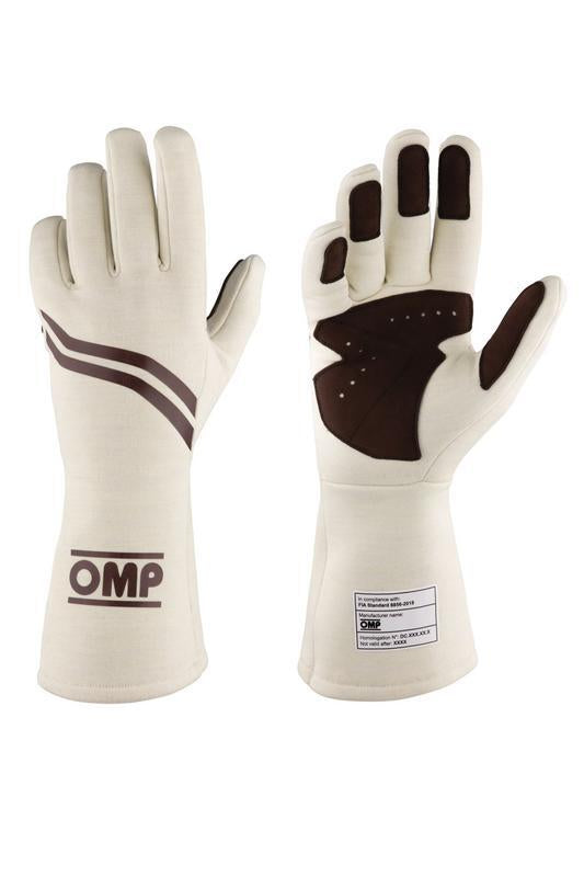 OMP DIJON GLOVES FIA 8856-2018 my2025 CREAM SZ XL