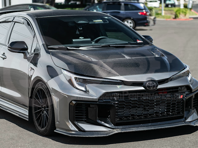 2023-UP TOYOTA GR COROLLA | JDM VRS STYLE FRONT AIR VENTED HOOD